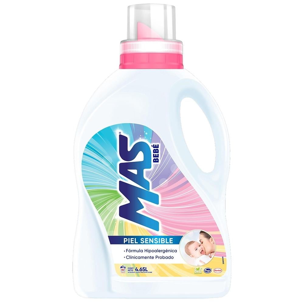 Detergente MAS Bebé de 4.65 litros